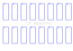 King Engine Bearings - King Bearings CR 868XPNC CONNECTING Rod Bearing SET for FORD V8 4.6L/5.4L SOHC - Image 2