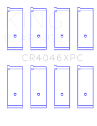 King Engine Bearings - King Engine Bearings CR4046XPC Connecting Rod Set for Honda B20B4 D16 ZC 16V - Image 2