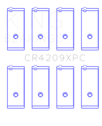 King Engine Bearings - King Engine Bearings CR4209XPC Connecting Rod Bearing Set for 3SGTE 16V 2.0L - Image 2