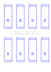 King Engine Bearings - King Engine Bearings CR4263SI CONNECTING ROD BEARING SET for 1ZZ-FE 1.4L 1.6L - Image 2