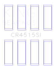 King Engine Bearings - King Engine Bearings CR4515SI Connecting Rod Set for Ford Mazda Duratec 2.0L 16V - Image 2