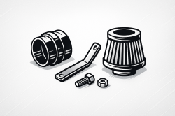 Air Intake - Air Intake Systems - Replacement Parts & Hardware
