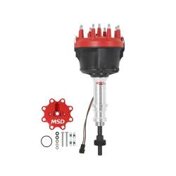 MSD Ignition 8582 Billet Distributor Iron Gear for Ford Small Block