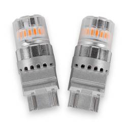 ARC Lighting - ARC Lighting Tiny Monster ECO Series 4257 LED Bulbs Amber PAIR 3157A - Image 1