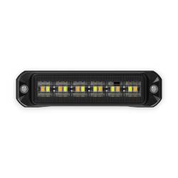 ARC Lighting - ARC Lighting BB6110B BuiltBright Work Bar Strobe 4" Surface Mount Amber/White EA - Image 2