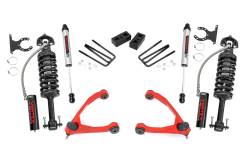 Rough Country Suspension Systems - Rough Country 3.5" Suspension Lift Kit 07-13 Silverado/Sierra 1500 RWD 19857RED - Image 1