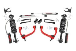 Rough Country Suspension Systems - Rough Country 54557RED 3" Suspension Lift Kit for 14-20 Ford F150 4WD - Image 1