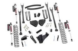Rough Country Suspension Systems - Rough Country 58050 6" Vertex 4-Link Lift Kit for 05-07 Ford F250/350 Diesel - Image 1