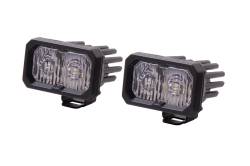 Diode Dynamics - Diode Dynamics DD6382P Stage 2" LED Pod Sport White Driving Standard ABL Pair - Image 1