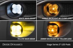 Diode Dynamics - Diode Dynamics DD6992 SS3 Pro Type-AS Kit ABL Yellow SAE Fog Lights Pair - Image 2