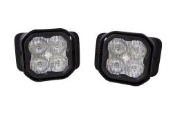 Diode Dynamics - Diode Dynamics DD7012 SS3 Sport SAE Type F2 Fog Light Kit-White - Image 1