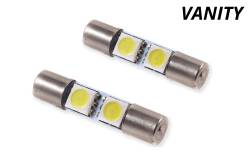 Diode Dynamics - Diode Dynamics DD0049P 28mm SMF2 LED Bulb Cool White PAIR - Image 2
