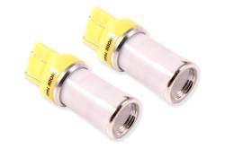 Diode Dynamics - Diode Dynamics DD0111P 7443 LED Bulb HP48 LED Amber Pair - Image 1