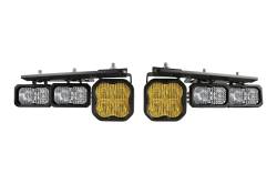 Diode Dynamics - Diode Dynamics DD7179 Stage Series Fog Pocket Kit Yellow for 21+ Ford Bronco - Image 1