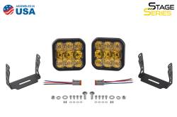 Diode Dynamics - Diode Dynamics DD6772P SS5 LED Pod Sport Yellow Combo PAIR - Image 2