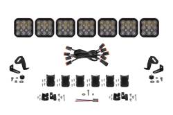 Diode Dynamics - Diode Dynamics DD7258 SS5 Pro Universal CrossLink 7-Pod Lightbar White - Image 1