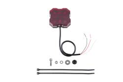 Diode Dynamics - Diode Dynamics DD7431 Stage Series Single Color LED Rock Light Red Hookup one - Image 1