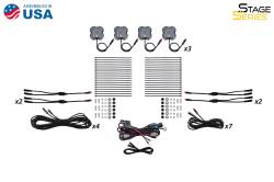 Diode Dynamics - Diode Dynamics DD7748 Stage Series RGBW 12 Pack Rock Lights w/o Controller - Image 2