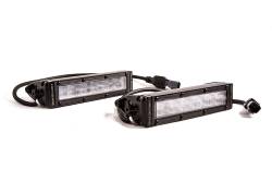 Diode Dynamics - Diode Dynamics DD5022P 6" LED Light Bar Single Row Straight SS6 White Wide PAIR - Image 1