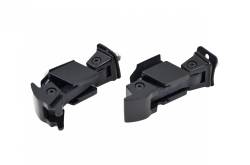 Kentrol - Kentrol 50571 Powdercoat Black Hood Catch Pair for 07-18 Jeep Wrangler JK - Image 2