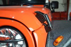 Kentrol - Kentrol 80704 Textured Black Hood Catch Kit for 07-18 Jeep Wrangler JK - Image 7