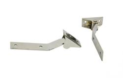 Kentrol - Kentrol 30442 Polished Rear Tailgate Hinge Pair for 87-95 Jeep Wrangler YJ - Image 4