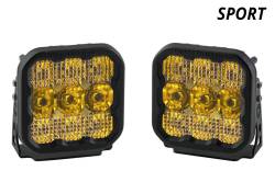 Diode Dynamics - Diode Dynamics DD6772P SS5 LED Pod Sport Yellow Combo PAIR - Image 3