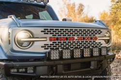 Diode Dynamics - Diode Dynamics DD7235 Bronco SS5 6Pod CrossLink Grill Lightbar Sport White Combo - Image 3