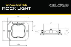 Diode Dynamics - Diode Dynamics DD7463 Rock Light Flush Mount Adapter Kit EACH - Image 2