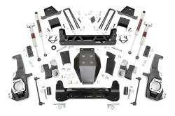 Rough Country Suspension Systems - Rough Country 111140 7" Suspension Lift Kit for 20-25 Silverado/Sierra HD 4WD - Image 1