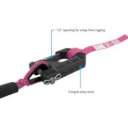 Mishimoto - Mishimoto BNWN-SR-38-85KPK Borne Pink Replacement Synthetic Winch Rope w/Hook/St - Image 2