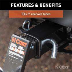 CURT - CURT Manufacturing 45534 Class-3 Tow Starter Kit - Image 3