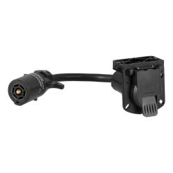 CURT - CURT Manufacturing 57003 7-Way LED Trailer Light Adapter - Image 1