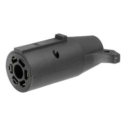 CURT - CURT Manufacturing 57260 7-Way Round RV To 6-Way Round Adapter - Image 1