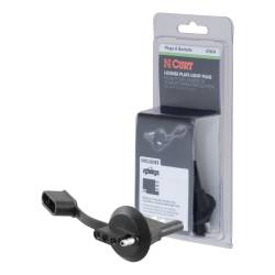 CURT - CURT Manufacturing 57404 4-Flat Car To 4-Flat Trailer - Image 1