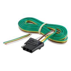 CURT - CURT Manufacturing 58040 4-Way Flat Wiring Connector - Image 1