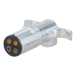 CURT - CURT Manufacturing 58060 4-Way Round Wiring Connector - Image 1