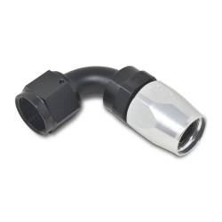 Russell - Russell 610153 Full Flow Swivel Hose End 90-DEG End Black/Clear -04AN - Image 2