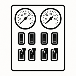 Suspension & Steering - On-Board Air Compressors & Accessories - Controls & Gauges