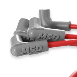 MSD - MSD Ignition 31419 Custom Spark Plug Wire Set Red for 85+ Chevy Truck 305-350 - Image 4