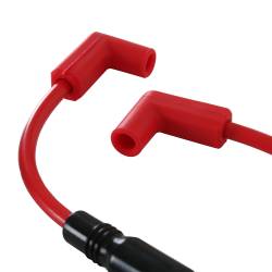ACCEL - ACCEL 171100-R Custom Motorcycle Spark Plug Wire for 00-17 Softail 8MM Red - Image 2