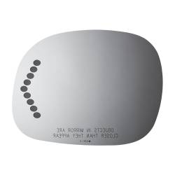 Burco - Burco 5391S Ford Door Mirror Glass Right - Image 1