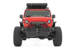 Rough Country Suspension Systems - Rough Country Heavy Duty Front Winch Bumper Black for Jeep JK/JL/JT 10585 - Image 5