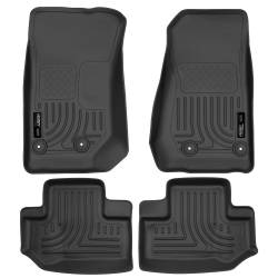 Husky Liners - Husky Liners 93951 Weatherbeater Front & 2nd Seat Floor Liners - Image 1