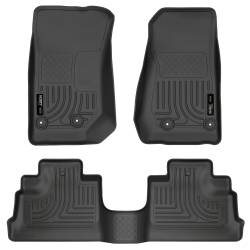 Husky Liners - Husky Liners 93971 Weatherbeater Front & 2nd Seat Floor Liners - Image 1