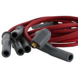 MSD - MSD Ignition 31309 Custom Spark Plug Wire Set Red for Chrysler 318-360 - Image 3