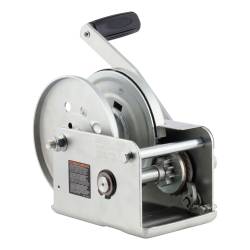CURT - Hand-Crank Brake Winch 1500 lbs 51 Gear Ratio 10.6" Handle - Image 2