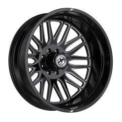 XF Dually - XF Dually Wheel XF-240 26x8.25 8x6.5 -240mm Black/Machined 240O268258-240GBM - Image 1