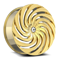 Azara - Azara AZA-53522853838NG Wheel AZA-535 22x8.5 5x4.5/120 38mm Gold - Image 1