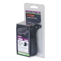 CURT - CURT Manufacturing 57245 7-Way Round RV To 4-Way Flat Adapter - Image 2